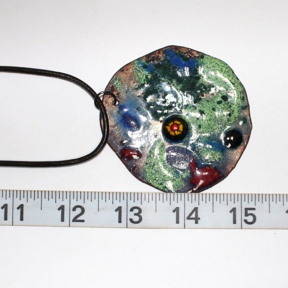 Unique Pendant Black Corded Lobster Clasp Necklace - Picture 5 of 10